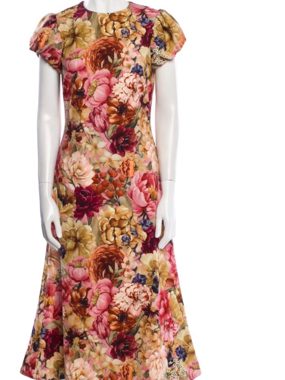 Metiza New York Perla Floral Dress. Size 8. Like New. Worn Once. - Picture 5 of 13